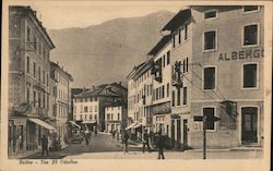Feltre - Via 28 Ottobre Postcard