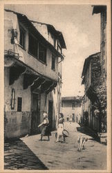 Village of Borgunto Postcard