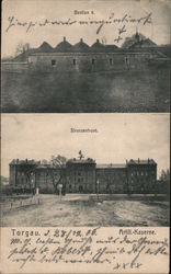 Views of Military Facilities, Artilleriekaserne Postcard