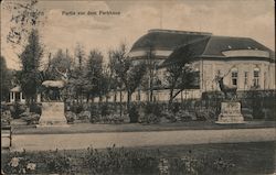 Bremen Partie vor dem Parkhaus Postcard