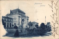 Main Railway Station Postcard