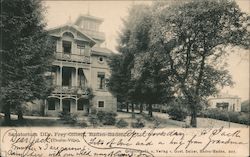 Sanatorium DDr. Frey-Gilbert, Baden-Baden (Thurm-Villa) Postcard