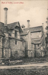 Back of Stables, Lacock Abbey Postcard
