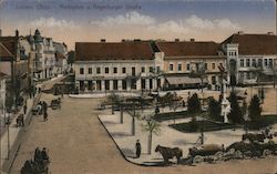 Marketplace, Augsburger Street Postcard