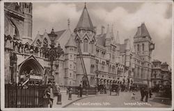 Royal Courts of Justice London, England Postcard Postcard Postcard