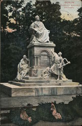 Richard Wagner Monument Postcard