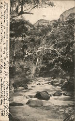 Rodriguez Pass, Grose Valley, Blue Mountains, N. S. W Postcard