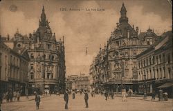 129, Anvers - La rue Leys Postcard