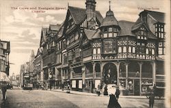 The Cross and Eastgate Street Postcard