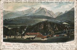 Railway Station Postcard