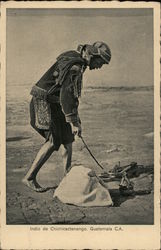 Indio de Chichicastenango, Guatemala Postcard