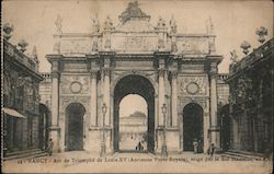 Nancy - Arc de Triomphe de Louis XV (Ancienne Porte Royale) Postcard