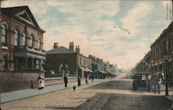 Castle Street, Edgeley Postcard