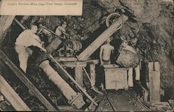 Cook's Kitchen Mine - 1,950 Feet Deep Cornwall, England Postcard Postcard Postcard