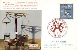 Measure and Balance Postcard