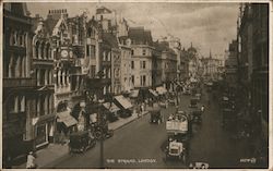 The Strand, London. Postcard