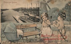 Grüsse aus Bremen Postcard