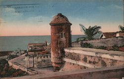 Bastion of Santo Domingo Cartagena, Colombia South America Postcard Postcard Postcard