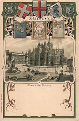 Piazza del Duomo (Cathedral Square) Postcard