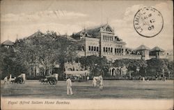 Royal Alfred Sailors Home Bombay Postcard