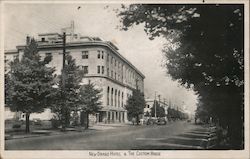 New Grand Hotel and Custom House Postcard