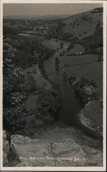 River Wye from Symonds Yat Rock England