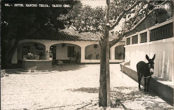 Hotel Rancho Telva, Burro Taxco GR Mexico