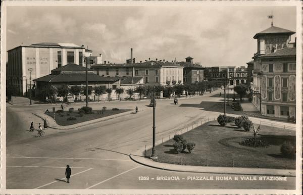 Piazzale Roma e Viale Stazione Brescia Italy