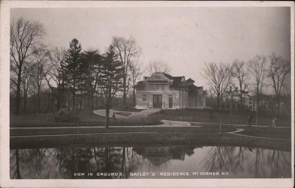 View In Grounds, Bailey's Residence Mount Vernon New York