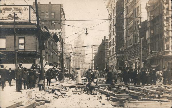 Grand Avenue Railroad Construction? Milwaukee Wisconsin