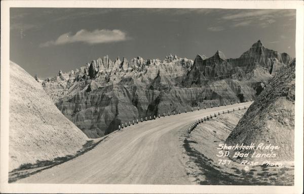 Sharktooth Ridge Badlands National Park South Dakota