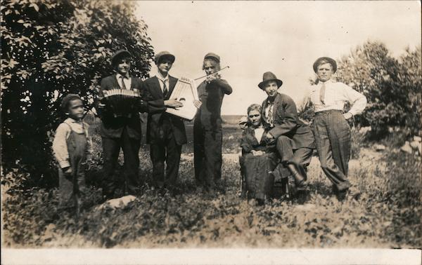 Group of Children, Musical Instruments Phillips Wisconsin