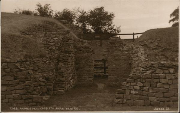 Animal Pen, Caerleon Amphitheatre - Blood-soaked Roman Entertainment Wales