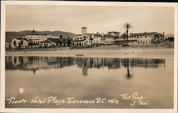 Front of Hotel Playa Ensenada BC Mexico J. Tan