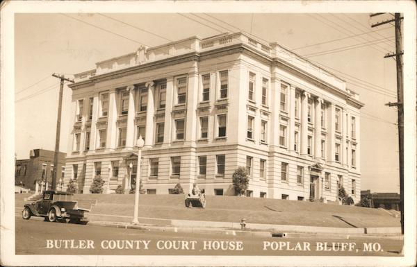 Butler County Court House Poplar Bluff Missouri