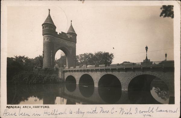 Soldiers and Sailors Memorial Arch, Bushnell Park Hartford Connecticut
