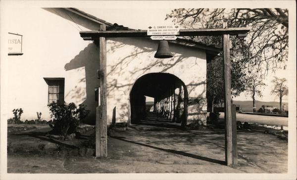 El Camino Real Bell, Mission San Juan Bautista California