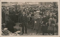 Waiting for the Famous Dr. Locke, 1934 - Mahlon William Locke Postcard