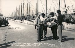 St. Nicholas Boat Line - Sponge Boat Captains, George Billiris Postcard