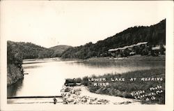 Lower Lake at Roaring River Postcard