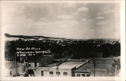 View of Hills Postcard