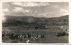 Celebration at the Zapotec Ruins of Monte Alban Postcard