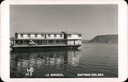 Barge, Gulf of California Guaymas, SO Mexico Postcard Postcard Postcard