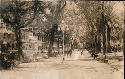 Street Scene Mexico Postcard Postcard Postcard