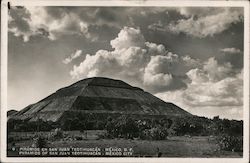 Pyramids of San Juan Teotihuacan Postcard