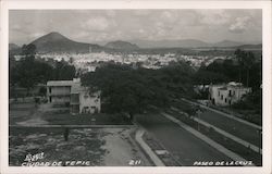 Paseo de la Cruz Tepic, Mexico Rivera IC Pic. Postcard Postcard Postcard