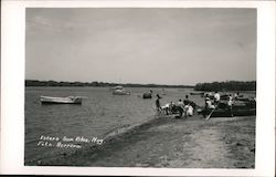 View of the beach at Estero de San Blas, Nayarit, Mexico Postcard