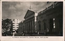 Back of National Capitol Postcard