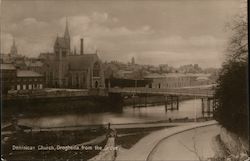 Dominican Church From the Grove Postcard