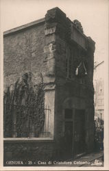 House of Christopher Columbus Postcard